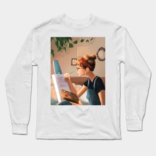 art girl, Long Sleeve T-Shirt